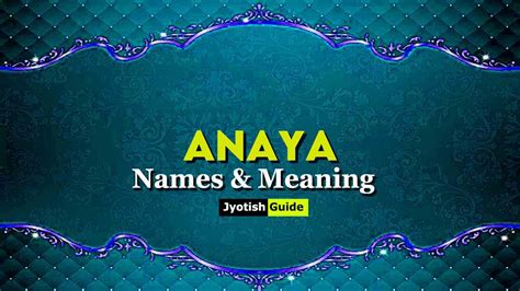 What is the meaning of name Anay in Marathi?