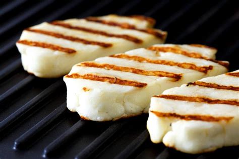 What is the melting point of halloumi cheese?