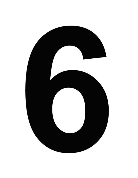 What is the message of number 6?