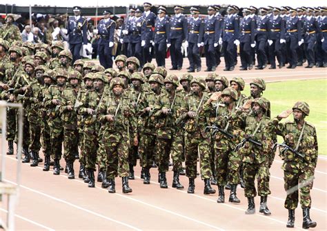 What is the military power of Kenya?