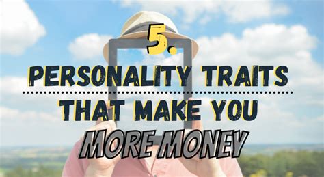 What is the money making personality?
