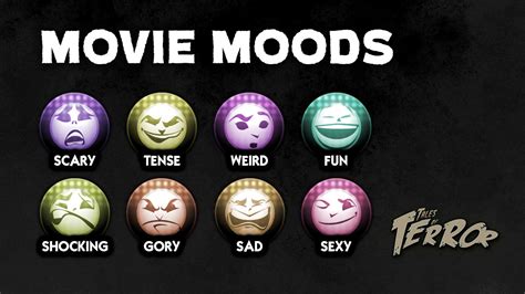 What is the mood of a scary movie?