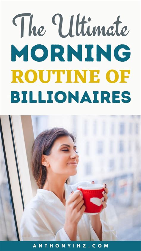 What is the morning ritual of billionaires?