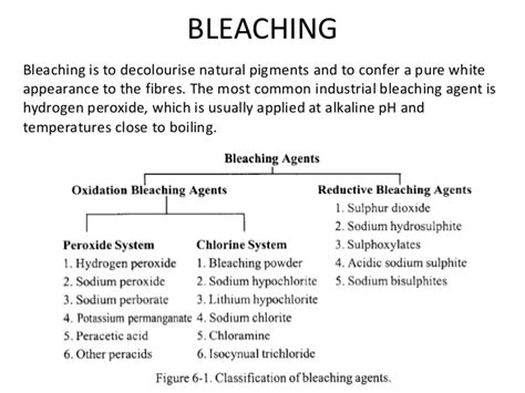 What is the most active bleaching agent?