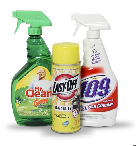 What is the most common cleaning product?