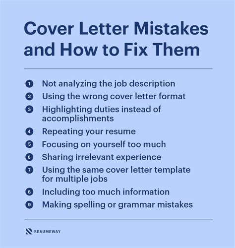 What is the most common cover letter mistake?
