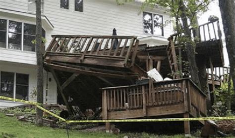 What is the most common deck failure?