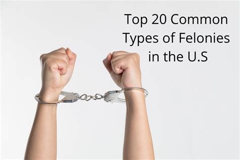 What is the most common felony?