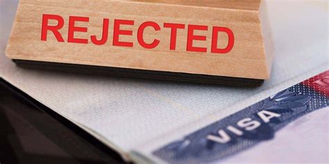 What is the most common visa rejection?