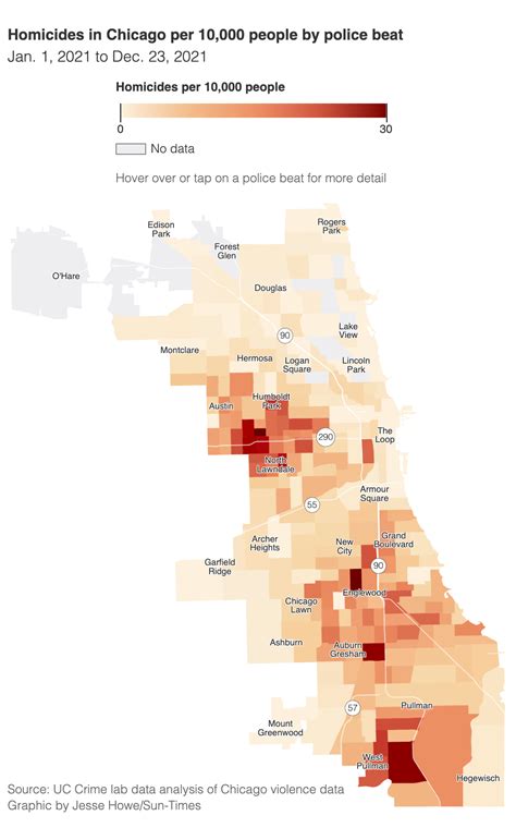 What is the most crime ridden part of Chicago?