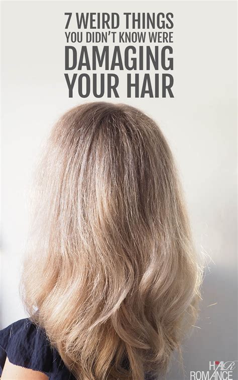 What is the most damaging thing you can do to your hair?