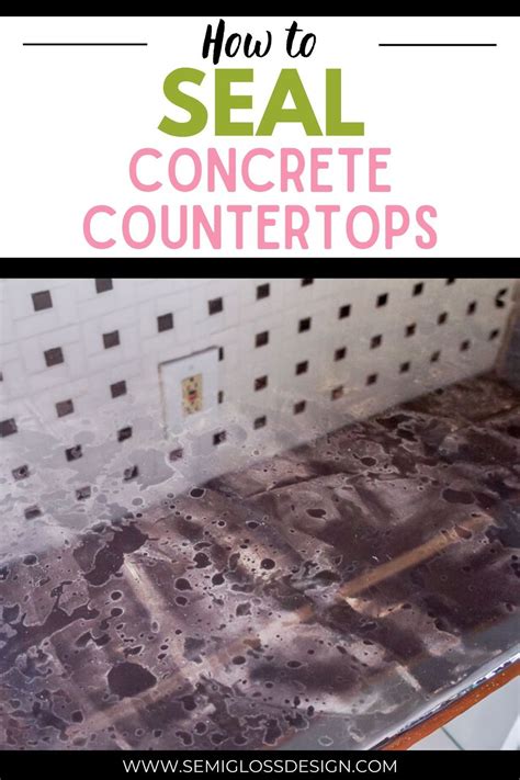 What is the most durable concrete countertop sealer?
