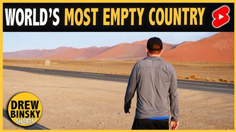 What is the most empty country?