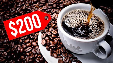 What is the most expensive cup of coffee?