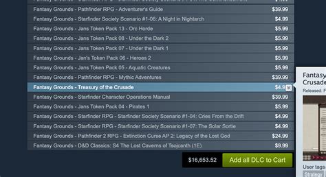 What is the most expensive pack on Steam?