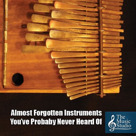 What is the most forgotten instrument?