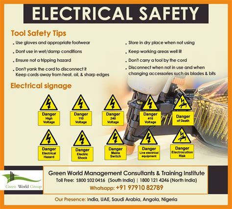 What is the most important electrical safety rule?