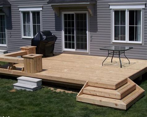 What is the most inexpensive way to build a deck?