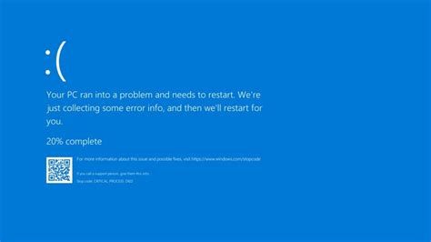 What is the most likely cause of blue screen?