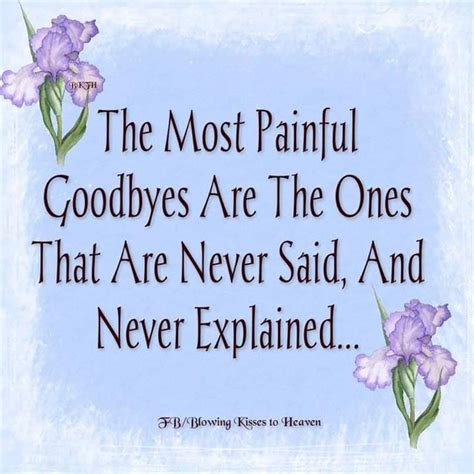 What is the most painful goodbye quote?
