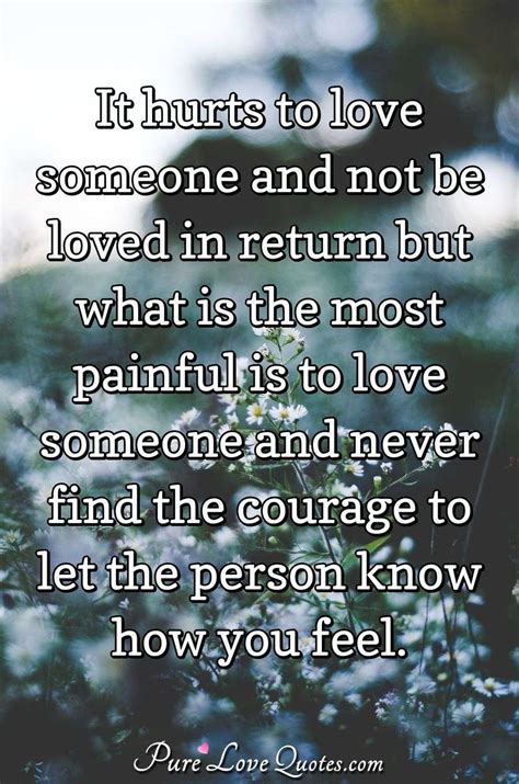 What is the most painful type of love?