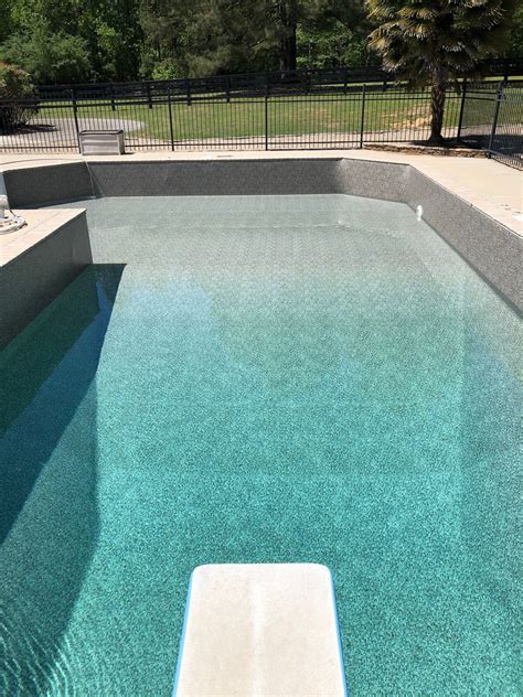 What is the most popular color pool liner?