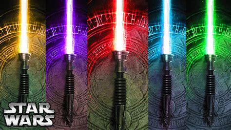 What is the most powerful color of lightsaber?