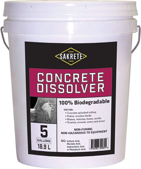 What is the most powerful concrete dissolver?