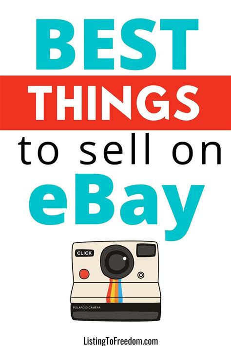 What is the most profitable thing to sell on eBay?