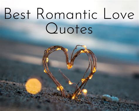 What is the most romantic saying?