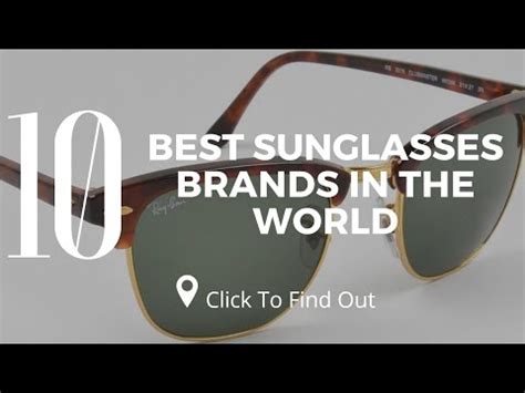What is the most sold sunglasses in the world?