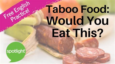 What is the most taboo food?