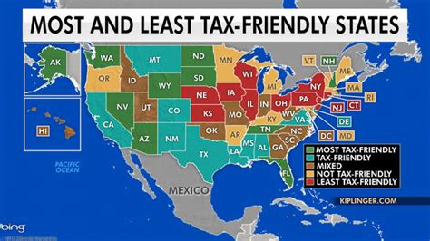 What is the most tax free state in the US?