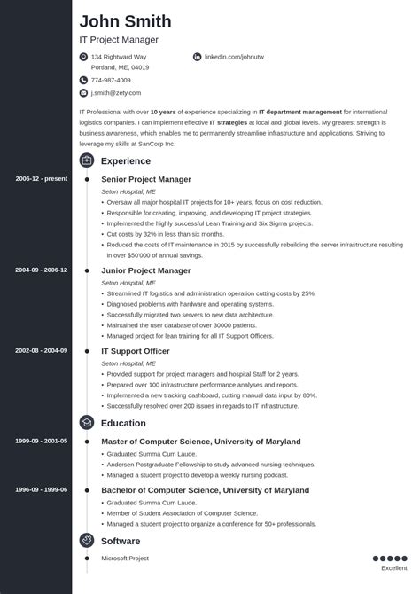 What is the most used resume template?