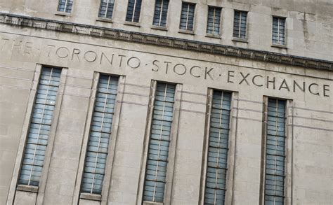 What is the name of the Toronto stock market?