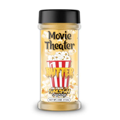 What is the name of the popcorn seasoning in theaters?