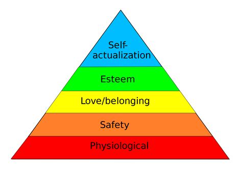 What is the new Maslow Hierarchy of Needs?