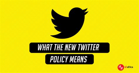 What is the new Twitter policy April 2023?