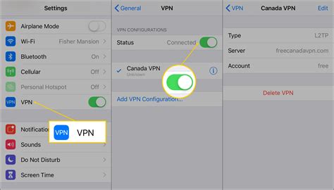 What is the new VPN feature on iPhone?