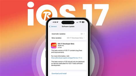 What is the new iOS 17 update?