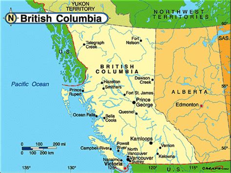 What is the nickname of British Columbia Canada?