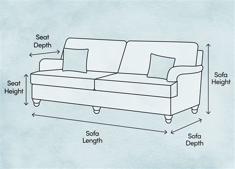 What is the normal size of a loveseat?