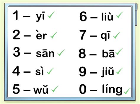 What is the number 6 in Pinyin?