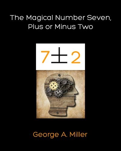 What is the number 7 in psychology?