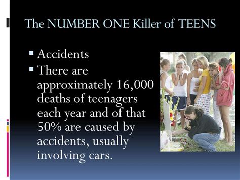 What is the number one killer of teens?