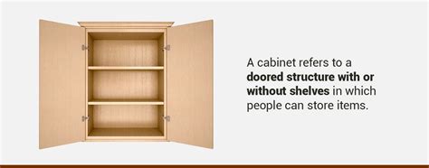 What is the old definition of a cabinet?
