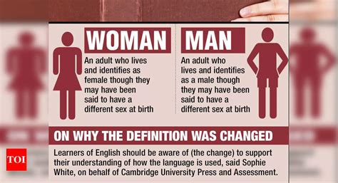 What is the old definition of a woman?