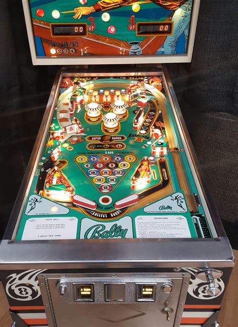 What is the old game of pinball called?