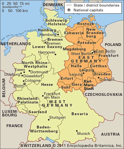 What is the old part of Germany?