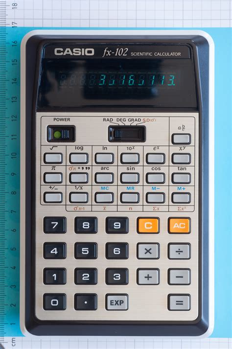 What is the oldest Casio calculator?